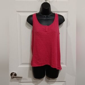 No Boundaries Pink Tank Top